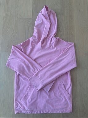 Hanna Andersson Light Pink Girls' UV Hoodie
